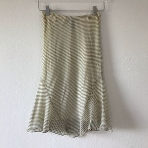 Vintage early 2000’s Y2K silk skirt